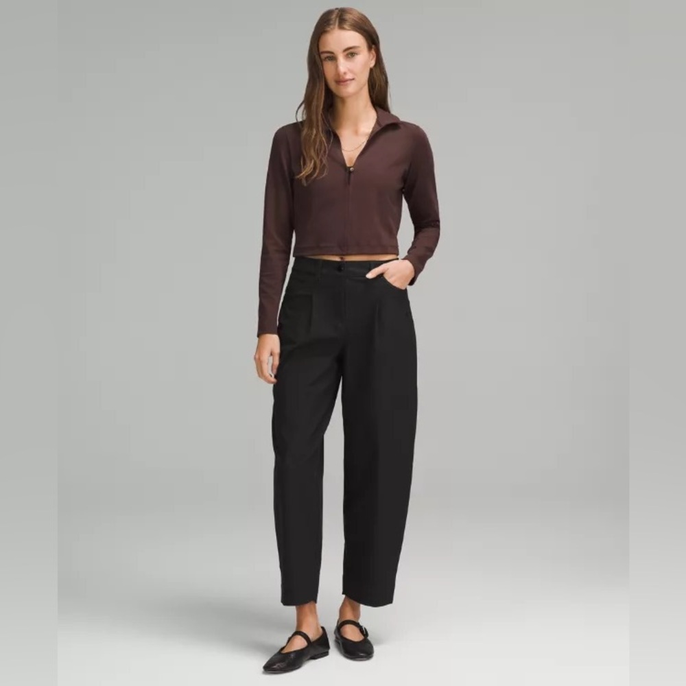 LULULEMON City Sleek Mid-Rise Barrel-Leg Pant Light Utilitech Baggy‎ Balloon